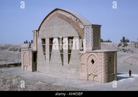 1733 18 11e siècle ancienne arche à Bost en rénovation Qali I Bist Lashkar Gah Lashkari Bazar, province de Helmand, Afghanistan Banque D'Images