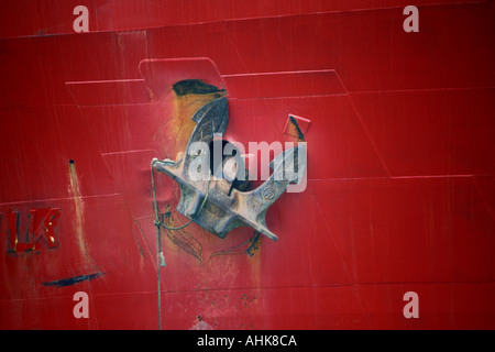 Ancre flottante Banque D'Images