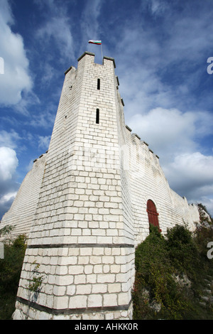 La tour de la forteresse de Shumen dans la vieille ville de Plovdiv, Bulgarie, Europe, UNION EUROPÉENNE Banque D'Images