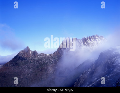 Marion de Cradle Mountain Lookout Cradle Mountain Lake St Clair National Park Tasmanie Australie Banque D'Images