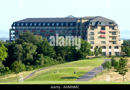 Vue générale du Celtic Manor Resort Hotel et Golf de Newport South East Wales UK UE GO Banque D'Images