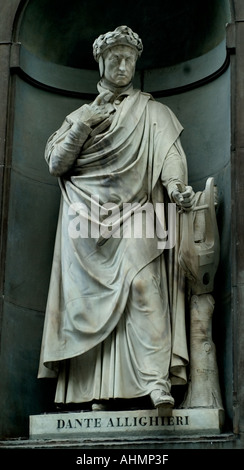 Durante degli Alighieri Dante Alighier ou simplement Dante était un poète florentin musée Florence Firenze Italie Banque D'Images