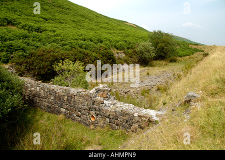 Site de l'ancien international mine avait été ouverte au 19ème siècle une fois fermé 1927 employait plus de 1000 hommes nr East Liverpool South Wales UK Banque D'Images