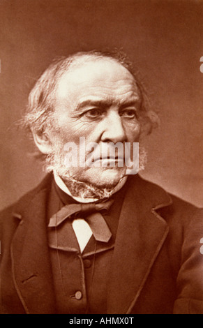 Histoire photographique woodburytype photo de W E Gladstone par la London Stereoscopic Company Banque D'Images