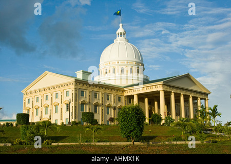 Nouveau bâtiment de la capitale de la République des Palaos Melekeok Banque D'Images