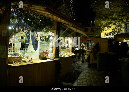 Marché de Noël Spittelberg Banque D'Images
