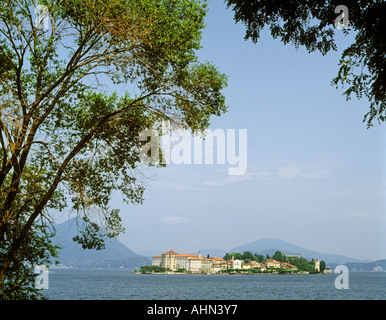 Lac Majeur Italie îles Borromées Isola Bella Banque D'Images