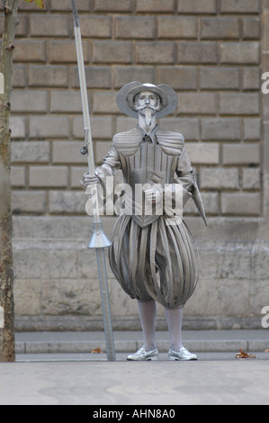 Don Quichotte à Barcelone Banque D'Images