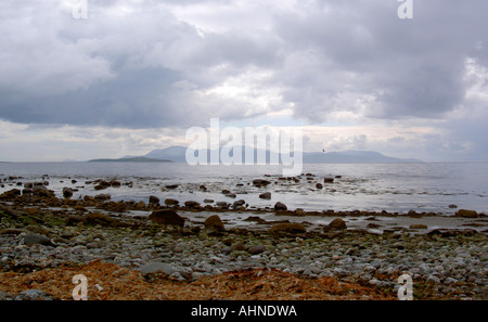 Ettrick Bay sur l'île de Bute, côte ouest de l'Ecosse, Royaume-Uni Banque D'Images