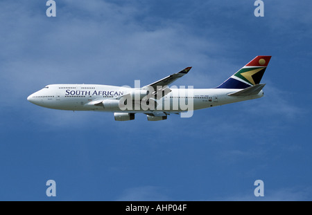 South African Airways Boeing 747 Banque D'Images