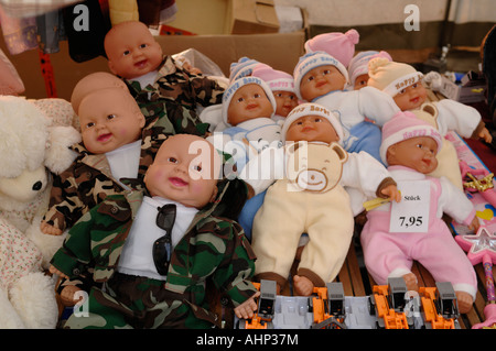 Détails d'une foire au village de Wieck près de Greifswald en Allemagne du nord au cours de l'assemblée annuelle du festival Banque D'Images