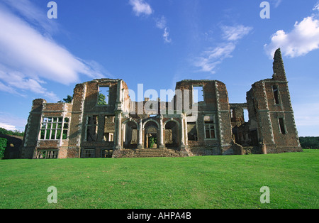 Maison Houghton c 1620 attribué à Inigo Jones probablement maison belle dans Pilgrim s Progress près de Ampthill Bedfordshire Banque D'Images