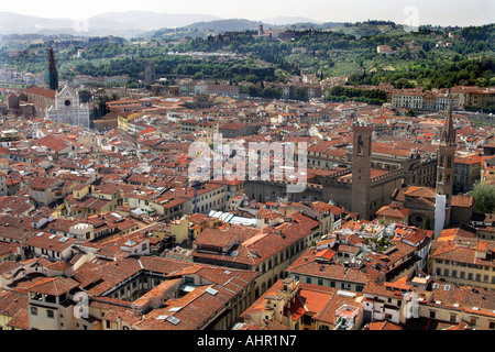 Les rues de Florence. L'Italie. Banque D'Images