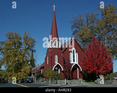 L'église épiscopale St James à Sonora en Californie Banque D'Images