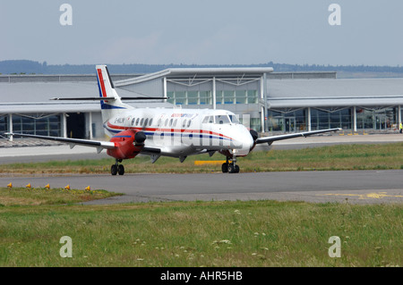 BAe Jetstream 4102 avion de ligne Régional/Feederliner à Inverness, en Écosse. 1244-301 XAV Banque D'Images