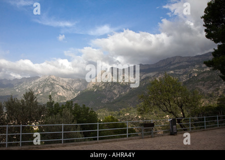 Vue depuis la Palma à Soller train, Banque D'Images