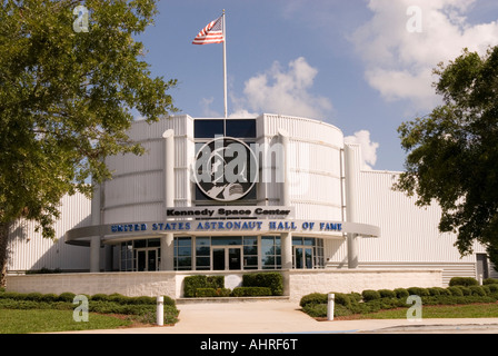 United States Astronaut Hall of Fame Building au Kennedy Space Center Visitor Complex Titusville FL USA Banque D'Images