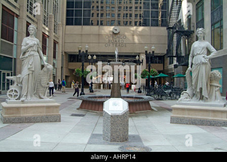 Chicago Board of Trade au centre-ville de Chicago, Illinois Banque D'Images