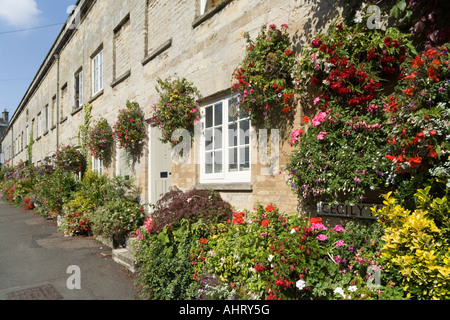 Cecily Hill dans la ville de Cotswold de Cirencester, Gloucestershire Banque D'Images