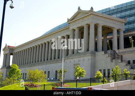 Soldier Field, stade des Chicago Bears NFL football. IL Chicago Illinois USA Banque D'Images