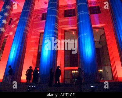 Pour célébrer l'ouverture officielle de la William J. Clinton Presidential Library, à la Robinson le 18 novembre 2004 Auditorium Banque D'Images