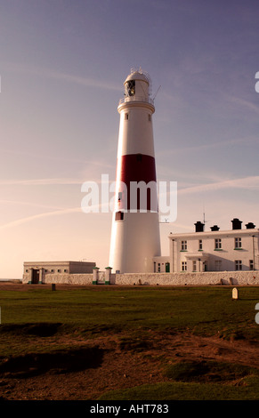 Le phare de Portland, dans le Dorset en Angleterre Banque D'Images