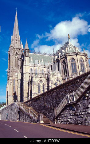 La Cathédrale saint Colman est une cathédrale catholique romaine située à Cobh, Irlande. Banque D'Images