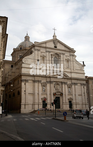 Chiesa Del Gesù Rome Lazio Italie Banque D'Images