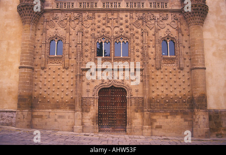 Palacio (palais) de Jabalquinto, Baeza, Andalousie (Espagne) Banque D'Images