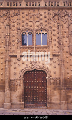 Palacio (palais) de Jabalquinto, Baeza, Andalousie (Espagne) Banque D'Images