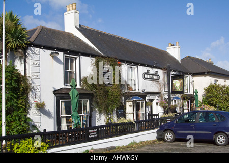 'The White Hart' public house, St Keverne, Cornwall Banque D'Images