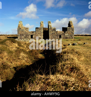 Bâtiments désaffectés à Moulins en poudre, Dartmoor, UK Banque D'Images