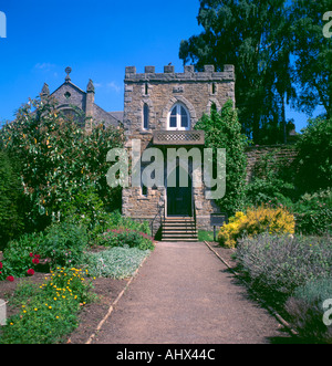 Le Gazebo, Jardins du Château de Stanhope, Stanhope, Weardale, County Durham, England, UK. Banque D'Images