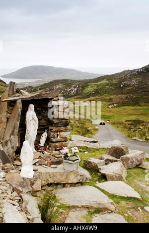 Lieu saint à l'écart de Mamore, Donegal, Irlande, Inishowen. Banque D'Images