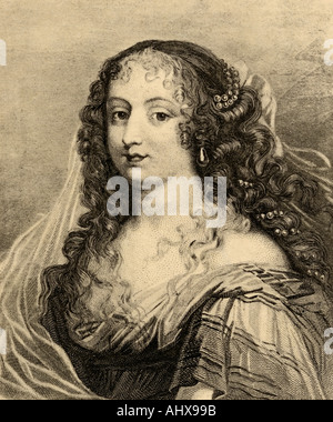 Marie de Rabutin-Chantal, Marquise de Sévigné, 1626 - 1696. Aristocrate français et écrivain. Banque D'Images