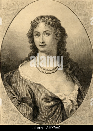 Claudine Alexandrine Guérin de Tencin, Baronne de Saint-Martin-de-Re, 1682 -1749. Auteur français et courtisane Banque D'Images