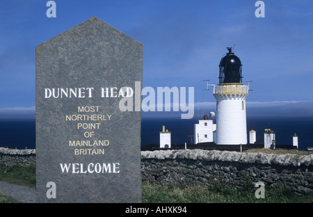 Dunnet Head Lighthouse Banque D'Images