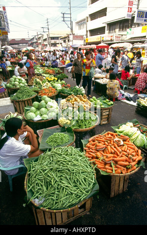 Philippines Manille street market Banque D'Images