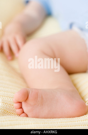 Close up of baby's foot Banque D'Images