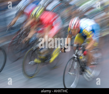 Cyclisme Le Tour de Gastown Vancouver British Columbia Canada Banque D'Images