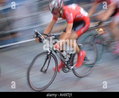 Cyclisme Le Tour de Gastown Vancouver British Columbia Canada Banque D'Images