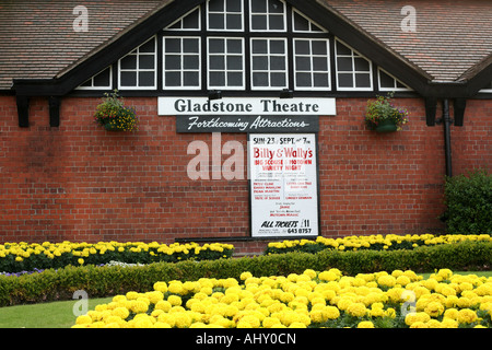 Gladstone Theatre à Port Sunlight Wirral théâtre local cummunity Banque D'Images