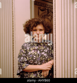 L'actrice britannique Imelda Staunton à Londres en Angleterre en Grande-Bretagne au Royaume-Uni Banque D'Images