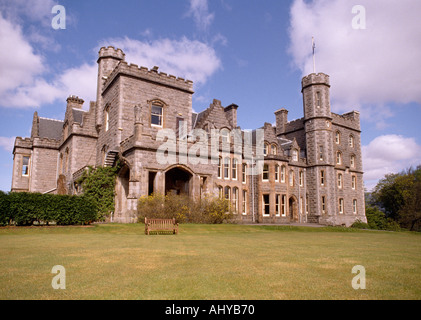 Inverlochy Castle Hotel à Fort William en Ecosse en Grande-Bretagne au Royaume-Uni Royaume-Uni. Histoire de l'architecture historiques écossais Banque D'Images