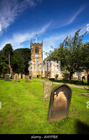 L'église St Thomas Brompton Village près de Northallerton North Yorkshire Banque D'Images