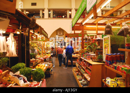 Bâtiment art déco Markthalle Stuttgart Baden-württemberg Allemagne Banque D'Images