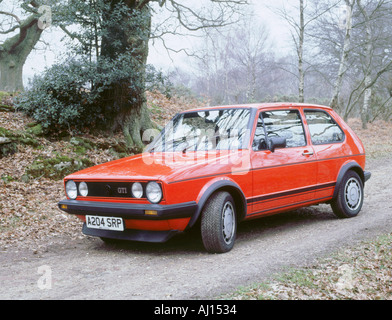 1983 Volkswagen Golf GTI 1800 Banque D'Images