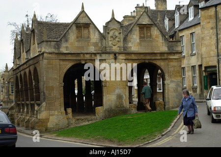 Salle du vieux marché dans le village de Chipping Campden Cotswolds Gloucestershire England UK Banque D'Images