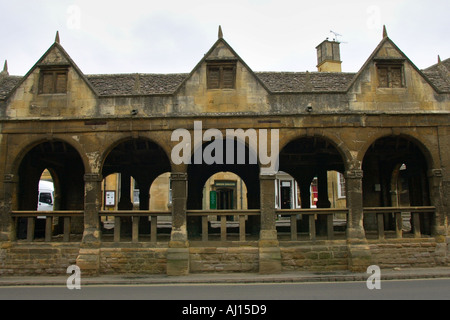 Salle du vieux marché dans le village de Chipping Campden Cotswolds Gloucestershire England UK Banque D'Images