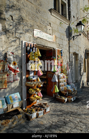 Village des baux de Provence France Banque D'Images